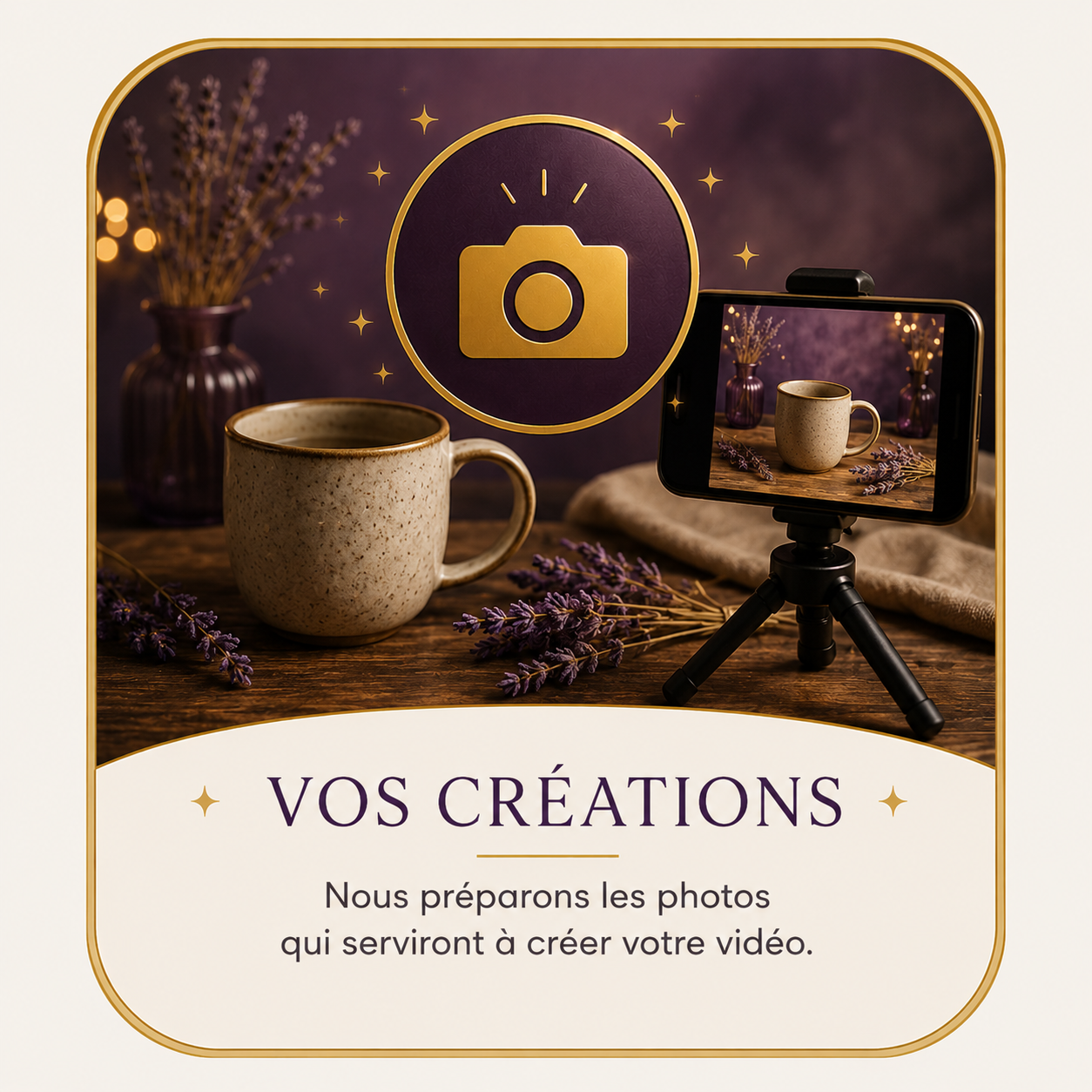 Vos créations